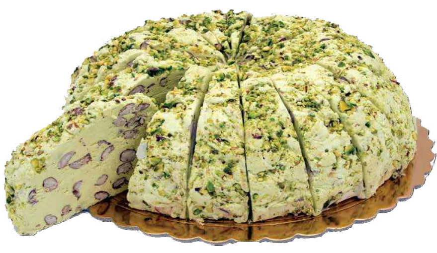 TORTA TORRONE MORBIDOSA ROMA PISTACCHIO 100% VEGAN
